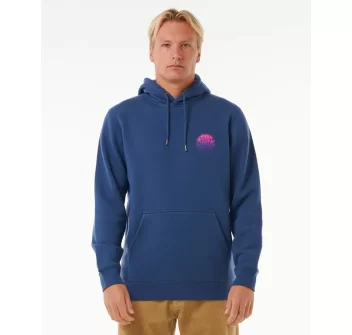 RIP CURL WETSUIT ICON HOOD WASHED NAVY
