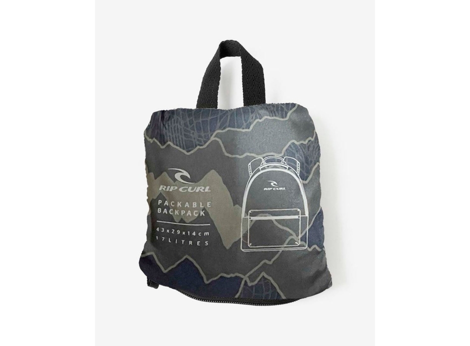 RIP CURL PACKABLE BACKPACK 17L BLACK