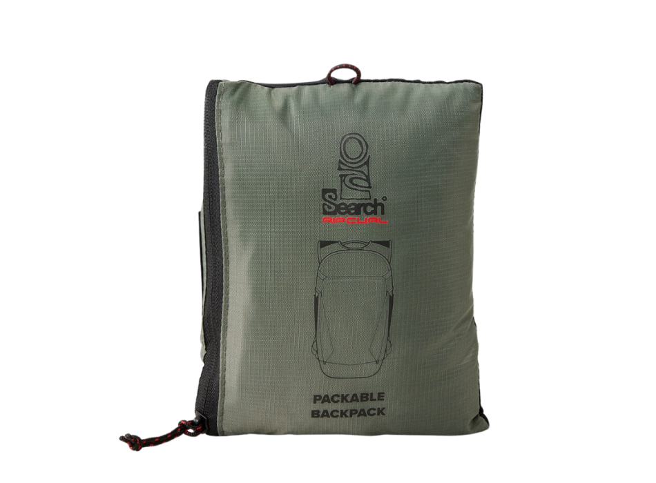RIP CURL SEARCH PACKABLE BACKPACK 25L DEEP CACTUS