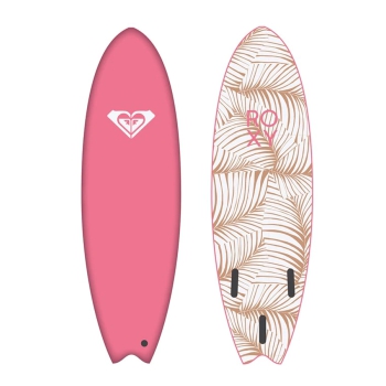 ROXY 6’0" SOFTBOARD BAT FISH TROPICAL PINK