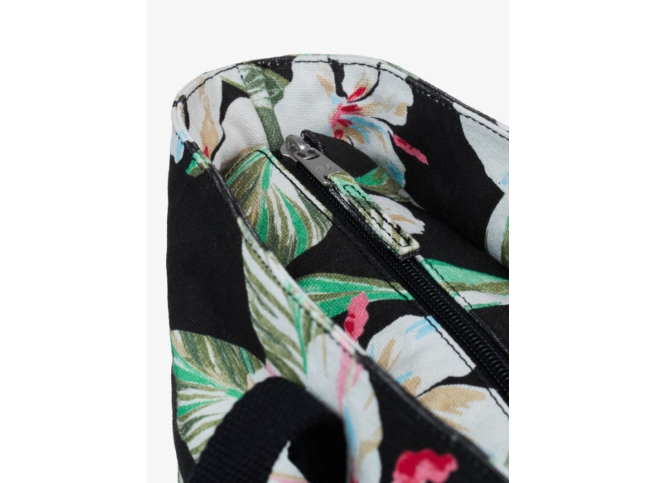 ROXY WAIKIKI LIFE TOTE BAG ANTHRACITE SPRING CHARMING