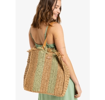 ROXY WIDE EYED PALMTREE TOTE BAG