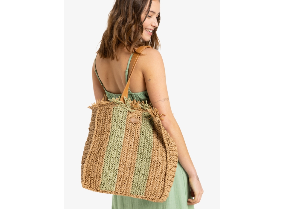 ROXY WIDE EYED PALMTREE TOTE BAG