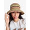 ROXY CANDIED PEACY STRAW BUCKET HAT