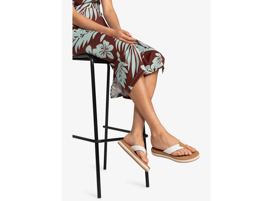 ROXY KATTIE COLBEE HI SANDALS FOR WOMEN NATURAL