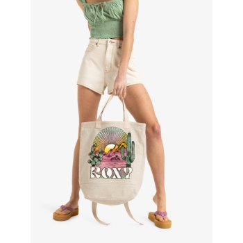ROXY DRINK THE WAVE BACKPACK TOTE BAG