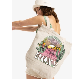 ROXY DRINK THE WAVE BACKPACK TOTE BAG