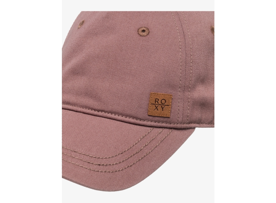 ROXY EXTRA INNINGS A COLOR BASEBALL CAP DEEP TAUPE