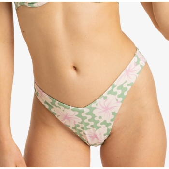 ROXY HIBISCUS DAZE CHEEKY BIKINI BOTTOM FOR WOMEN