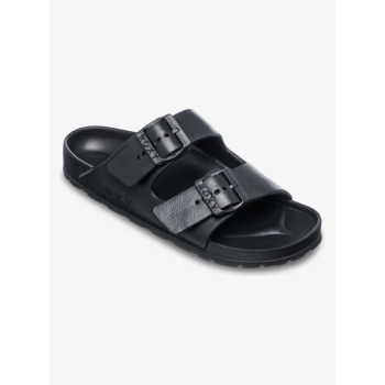 ROXY KATTIE SLIDERS FOR WOMEN BLACK