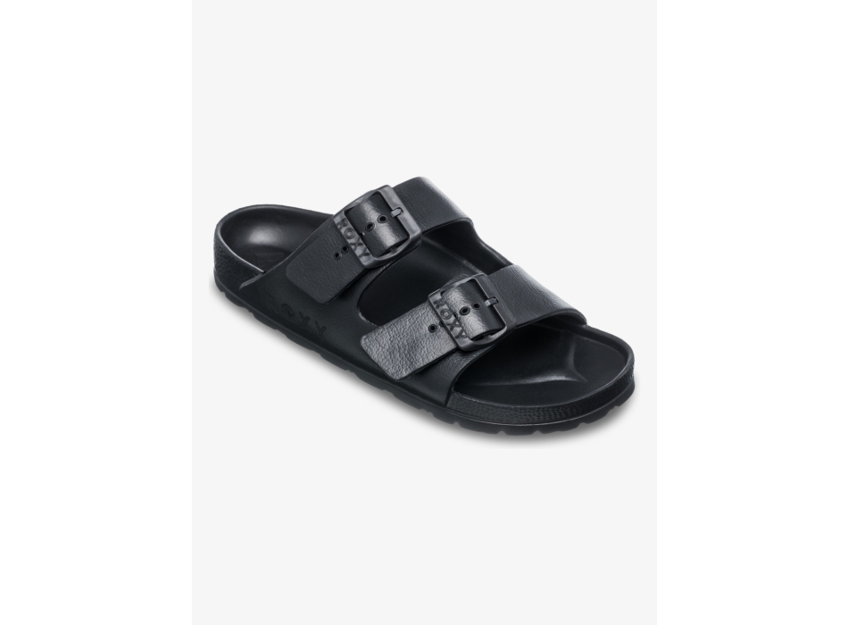 ROXY KATTIE SLIDERS FOR WOMEN BLACK
