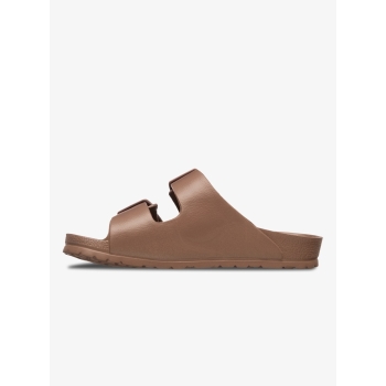 ROXY KATTIE SLIDERS FOR WOMEN BROWNIE