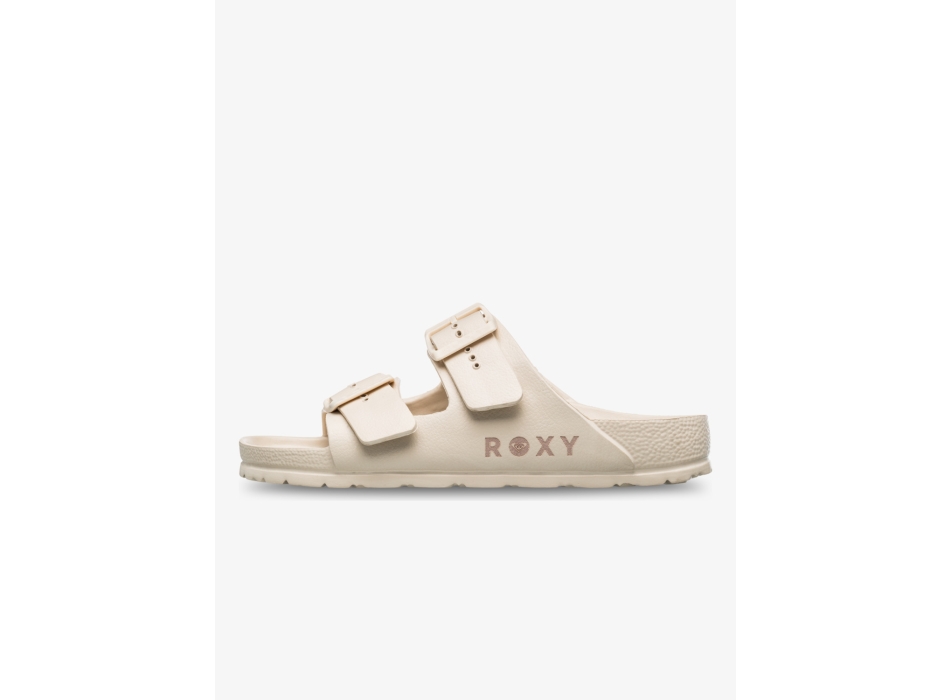 ROXY KATTIE SLIDERS FOR WOMEN TAUPE