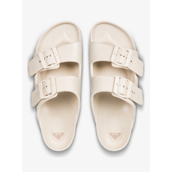 ROXY KATTIE SLIDERS FOR WOMEN TAUPE