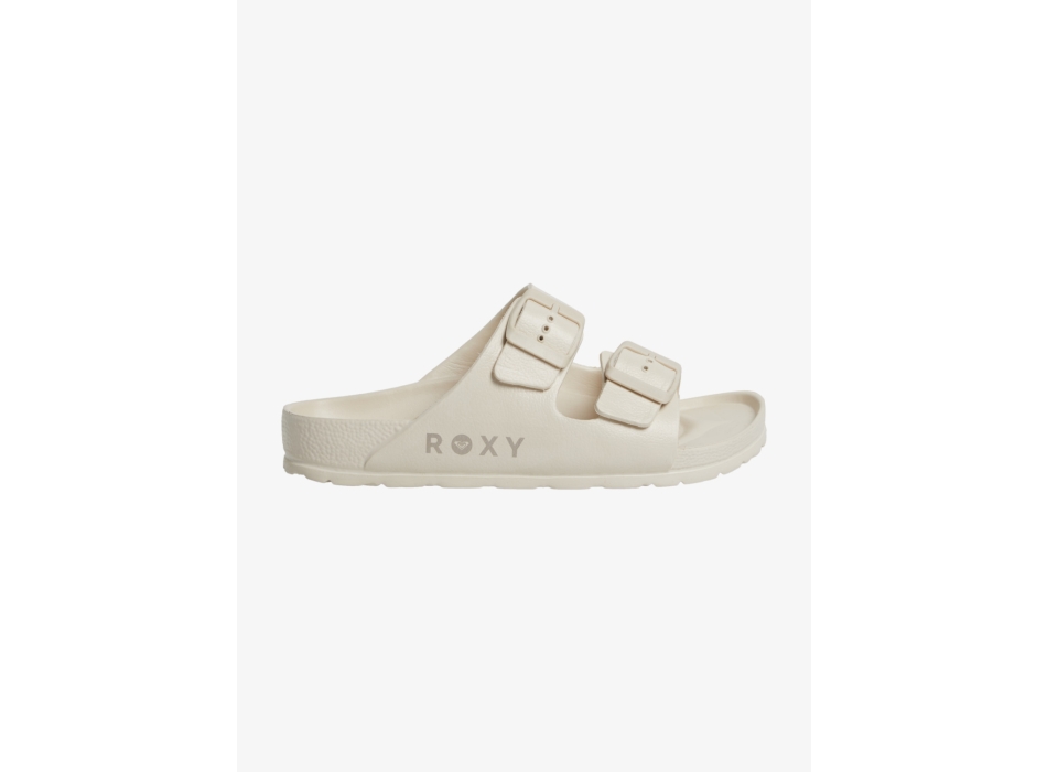 ROXY KATTIE SLIDERS FOR WOMEN TAUPE