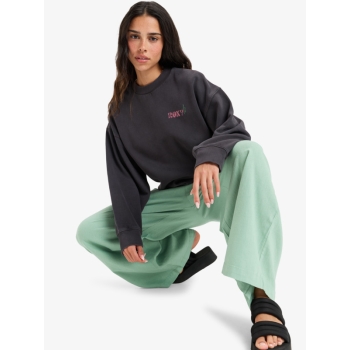 ROXY LINEUP CREW NECK SWEATSHIRT PHANTOM