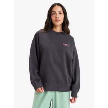ROXY LINEUP CREW NECK SWEATSHIRT PHANTOM