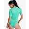 ROXY WHOLE HEARTED SHORT SLEEVE UPF 50 RASH VEST KATYDID