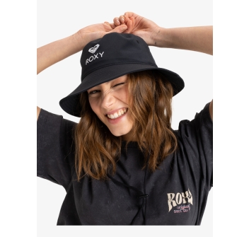 ROXY EXTRA PASSION MOON BUCKET HAT BLACK