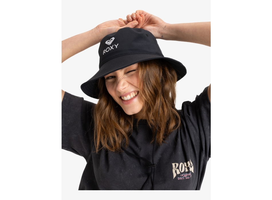 ROXY EXTRA PASSION MOON BUCKET HAT BLACK
