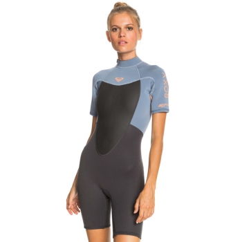 ROXY 2/2 PROLOGUE BACK ZIP WETSUIT FOR WOMEN POW