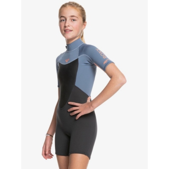 ROXY 2/2 PROLOGUE BACK ZIP WETSUIT FOR GIRLS 2-16 YRS