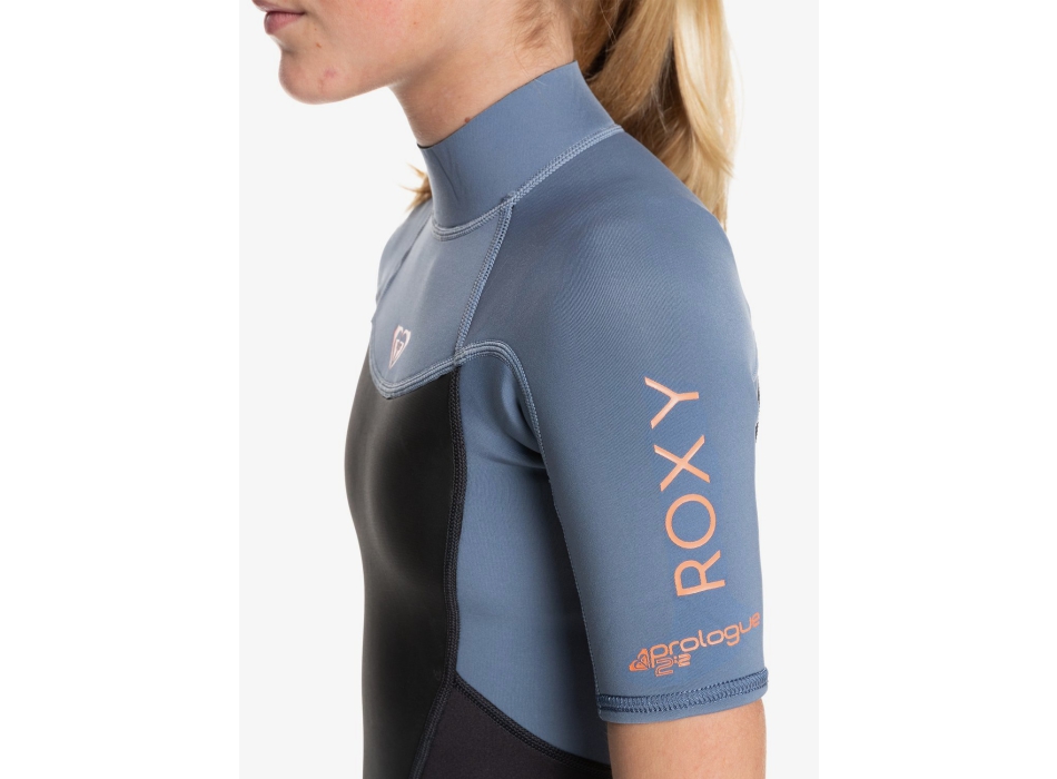 ROXY 2/2 PROLOGUE BACK ZIP WETSUIT FOR GIRLS 2-16 YRS