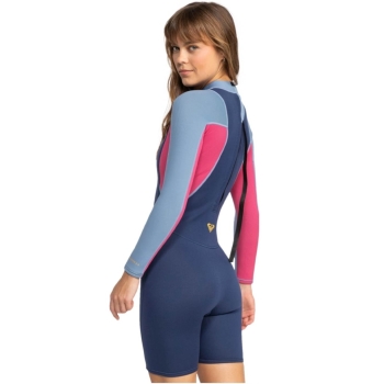 ROXY 2/2 PROLOGUE BACK ZIP WETSUIT LONG SLEEVE FOR WOMEN POW