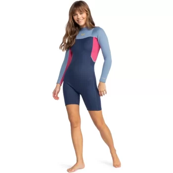 ROXY 2/2 PROLOGUE BACK ZIP WETSUIT LONG SLEEVE FOR WOMEN POW