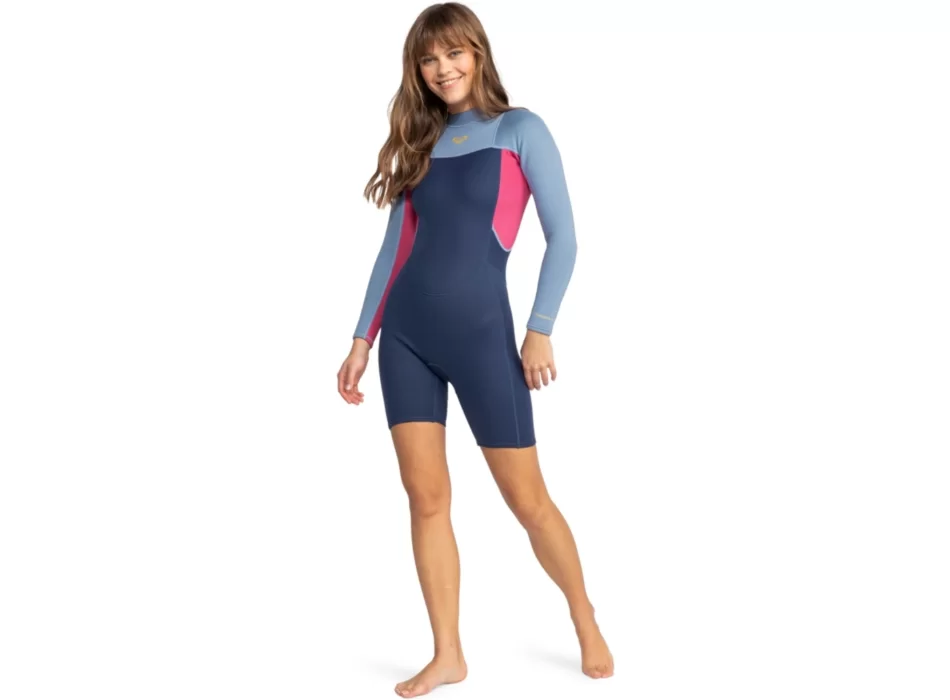 ROXY 2/2 PROLOGUE BACK ZIP WETSUIT LONG SLEEVE FOR WOMEN POW
