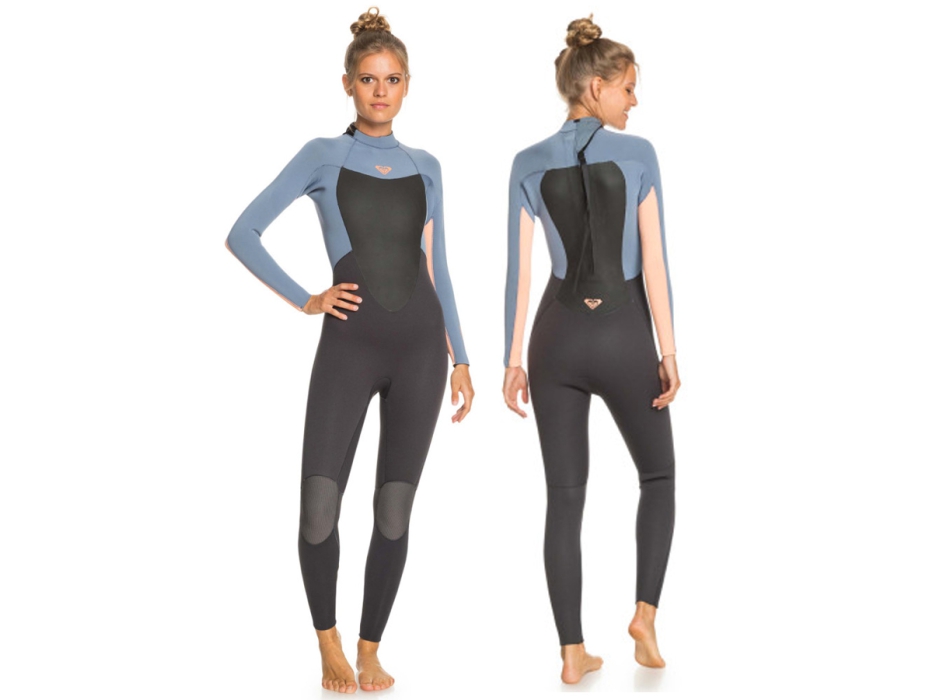 ROXY 4/3 PROLOGUE BACK ZIP WETSUIT FOR WOMEN