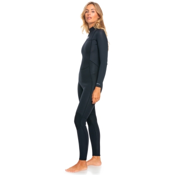 ROXY 4/3 PROLOGUE BACK ZIP WETSUIT FOR WOMEN BLACK