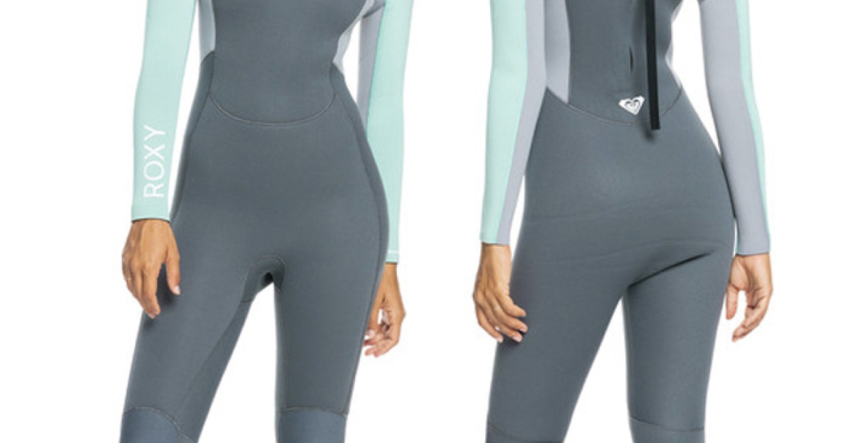 【期間限定！最安値挑戦】 4/3mm Roxy Prologue shop Surf Women- for Wetsuit Zip Back - 日焼け止め