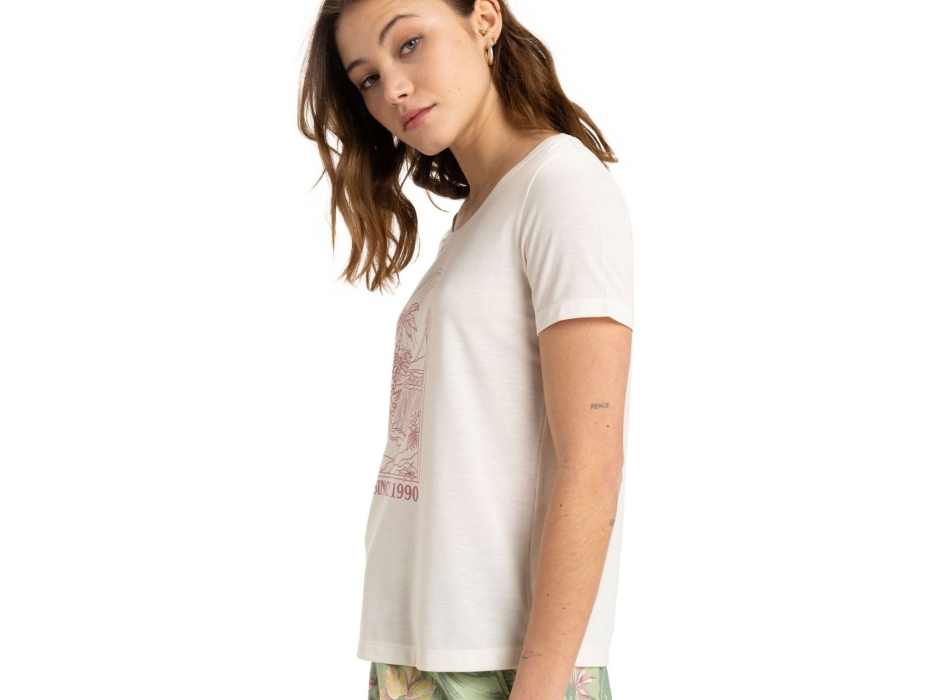 ROXY SURFCLASSIC T-SHIRT EGRET
