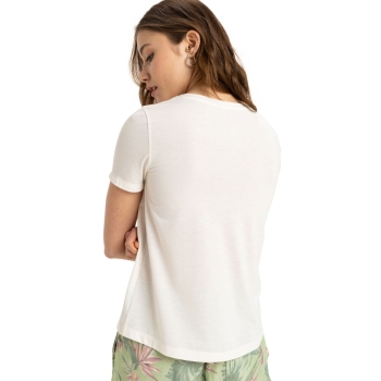 ROXY SURFCLASSIC T-SHIRT EGRET
