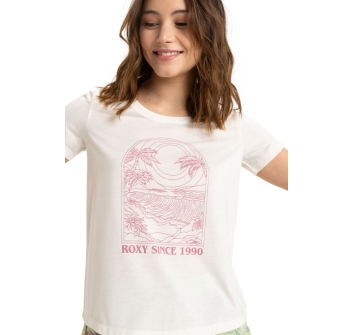 ROXY SURFCLASSIC T-SHIRT EGRET