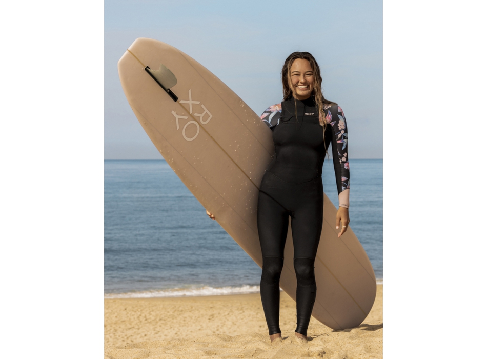 ROXY 4/3 SWELL SERIES CHEST ZIP WETSUIT FOR WOMEN
