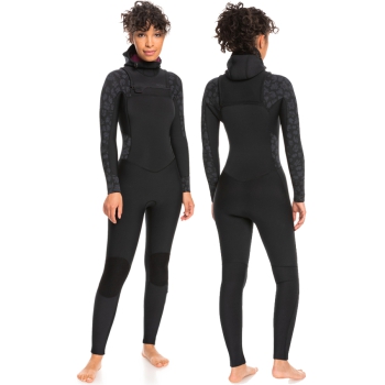 ROXY 5/4/3 SWELL SERIES HOODED CHEST ZIP