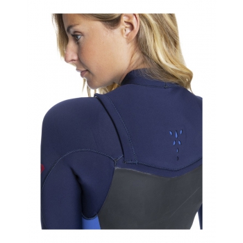 ROXY 4/3 SYNCRO SEIRES FRONT ZIP WETSUIT NAVY NIGHTS