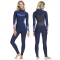 ROXY 4/3 SYNCRO SEIRES FRONT ZIP WETSUIT NAVY NIGHTS