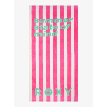 ROXY TROUBLE IN TOWN BEACH TOWEL SANGRIA SUNSET
