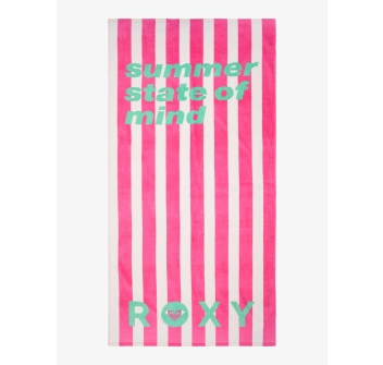 ROXY TROUBLE IN TOWN BEACH TOWEL SANGRIA SUNSET