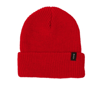 RVCA DAYSHIFT BEANIE RED