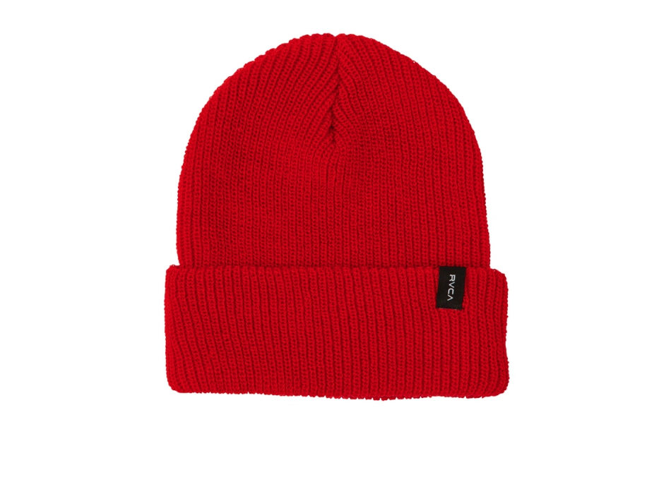 RVCA DAYSHIFT BEANIE RED