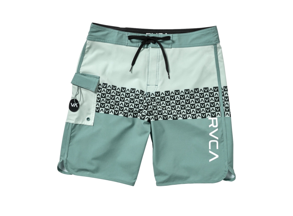 RVCA EASTERN TRUNK 20" BOARDSHORTS LEAD