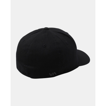 RVCA FLEX FIT CAP BLACK