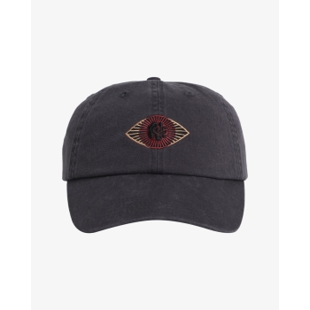 RVCA MENS JUPITER CAP WASHED BLACK