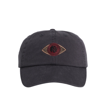 RVCA MENS JUPITER CAP WASHED BLACK