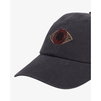 RVCA MENS JUPITER CAP WASHED BLACK
