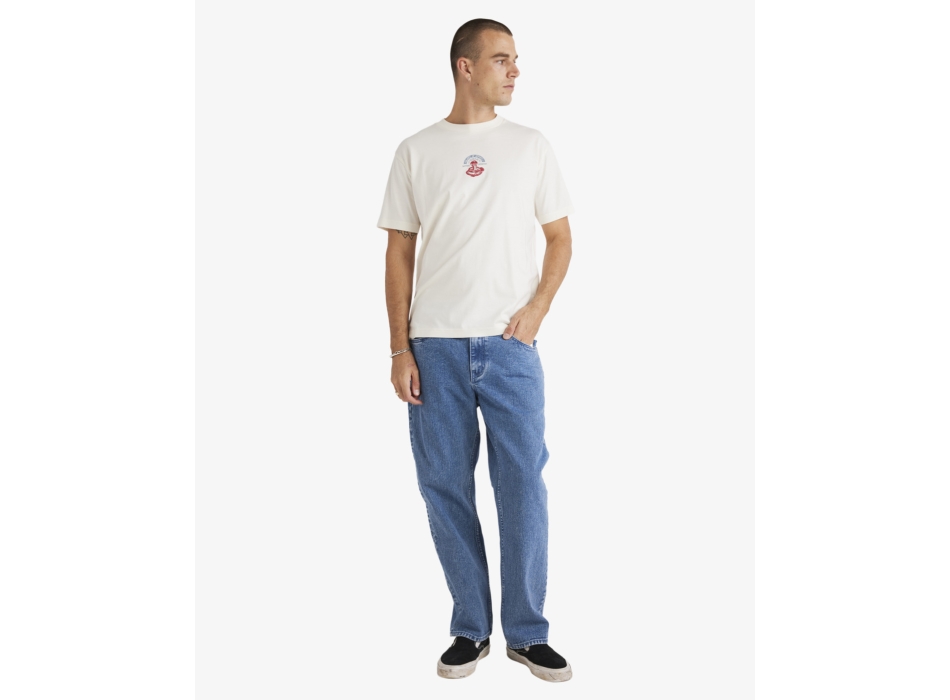RVCA CHARMER T-SHIRT ANTIQUE WHITE